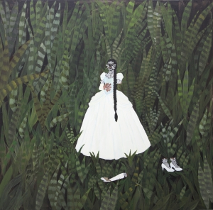 Kelly Sinnapah Mary Notebook of no return, 2018 100 x 100 cm