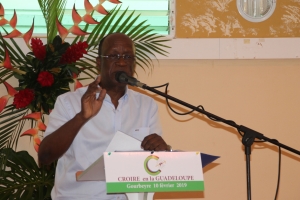 Luc Adémar, président de Croire en la Guadeloupe.