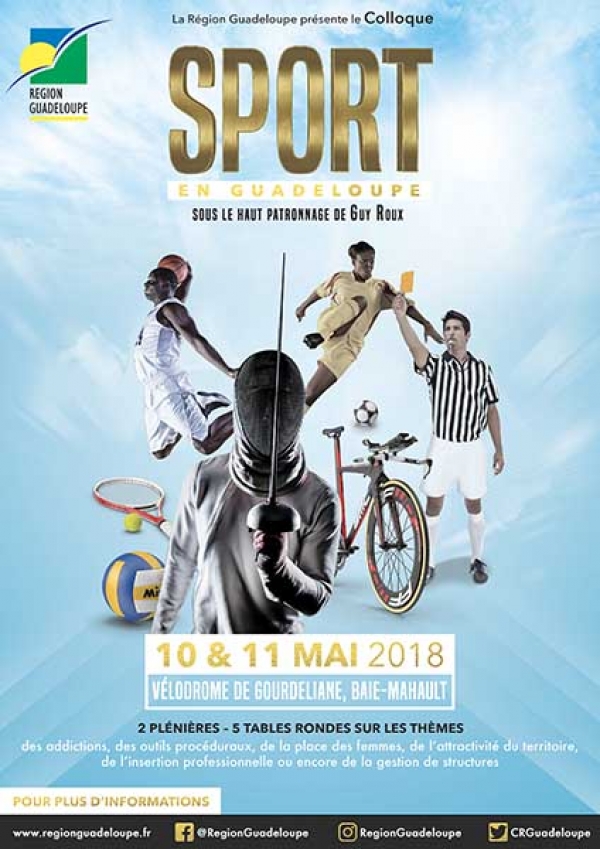 La Région Guadeloupe organise un colloque avec l’ensemble des acteurs du sport