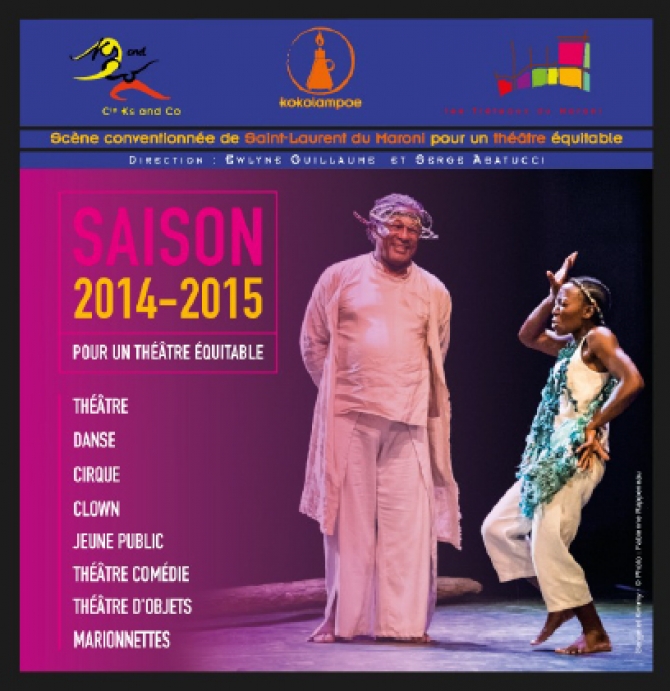 La SAISON 2014-2015 DU CENTRE DRAMATIQUE  KOKOLAMPOE par la COMPAGNIE KSandcO