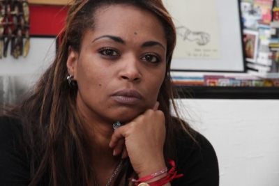 Marie Aimer est peintre, plasticienne