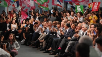 L&rsquo;universit&eacute; d&rsquo;&eacute;t&eacute; du Ps &agrave; la Rochelle , c&rsquo;&eacute;tait le festival d&rsquo;Avignon , avec son In et son Off